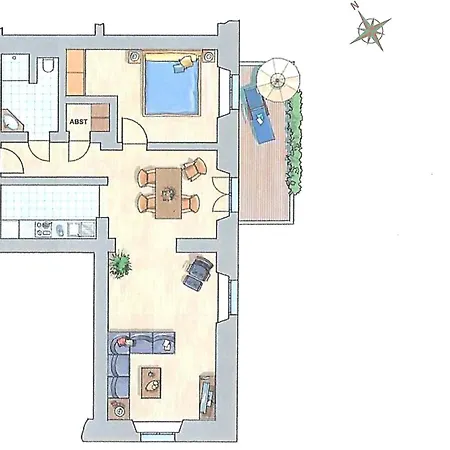 아파트 Jagdschloss Zu 5 Hohen Niendorf